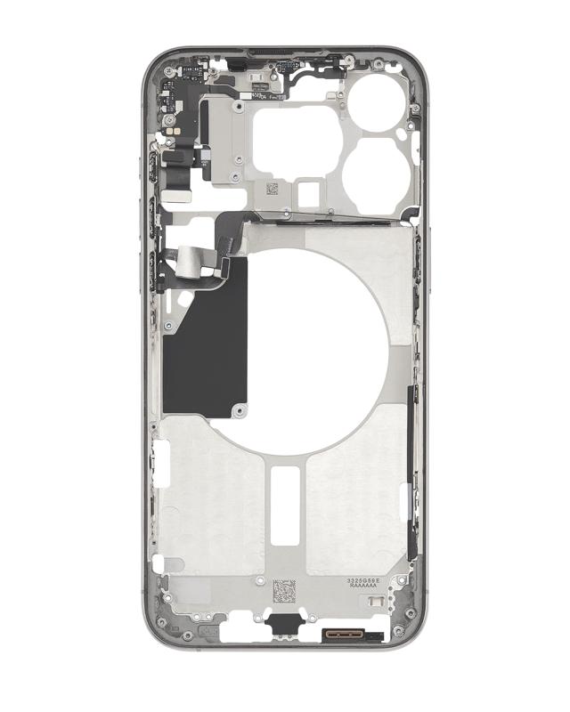 Encuentra la mejor carcasa media usada con piezas pequeñas para iPhone 15 Pro Max en Guatemala.