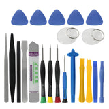 Kit de herramientas y desarmadores para reparacion de telefonos moviles 21 en 1