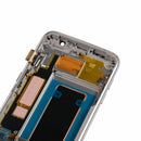 Compra la pantalla OLED con marco para Samsung Galaxy S7 Edge en Guatemala, ideal para reparaciones de alta calidad y con garantía.