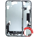 Carcasa media con puerto de carga flex y piezas pequenas iPhone 15 (EU / Global Version) (Green)