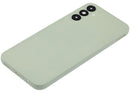 Tapa trasera verde para Samsung Galaxy A14 5G (A146) con lente de cámara integrada, repuesto Aftermarket Plus.