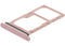 Bandeja de tarjeta SIM dual Samsung Galaxy A26 5G en color Peach Pink disponible en Guatemala para reparaciones de teléfonos y accesorios.