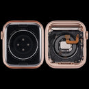 Carcasa trasera usada Apple Watch Series 6 44mm GPS, aluminio oro rosa, para reparación.