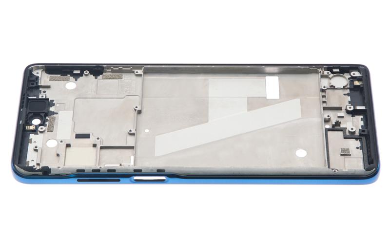 Pantalla con marco para Motorola Edge 5G (XT2141 / 2021) - Azul Nebula