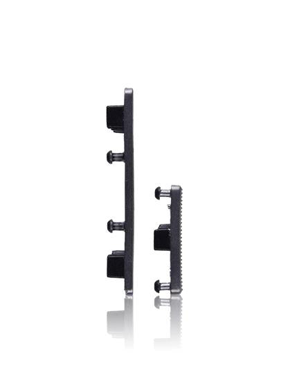 Botones duros (Encendido / Volumen / Switch) para Motorola Moto G4 / G4 Plus (XT1644 / XT1625 / 2016) (Negro)