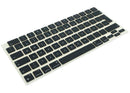 Kit de teclas Space Black para MacBook Air/Pro (2021-2026) con diseño alemán, ideal para reemplazar el teclado.