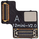 Encuentra el cable flex de cámara trasera Clone-DZ03 compatible para iPhone 12 Mini en Guatemala, reparación y repuesto disponible en talleres especializados.