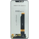 Pantalla original Nokia 5.1 Plus (Nokia X5) negra para reparación de display LCD y cristal frontal.