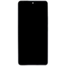 Pantalla LCD refurbished plateada con marco para Xiaomi Poco X7, repuesto de display para reparación.