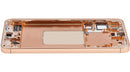 Pantalla OLED Samsung Galaxy S24 Plus 5G Sandstone Orange con marco, 120Hz para reparación de display.