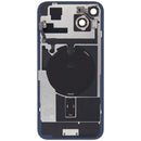 tapa trasera con MagSafe, NFC y flex de linterna OEM iPhone 15 Plus (Negro)