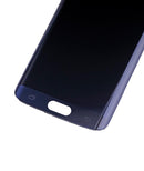 Pantalla Samsung Galaxy S6 Edge usada, color negro, display AMOLED con cristal curvo. Ideal para repuesto y reparación.