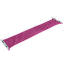 Correa Braided Solo Loop magenta original para Apple Watch de 44mm, 45mm, 46mm, 49mm, talla 7 mediana.
