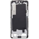 Mid-frame housing blanco para Xiaomi 15 Ultra, repuesto de carcasa para cambio de frame roto.