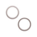 Anillo embellecedor de cámara trasera Starlight para iPhone 13 / 13 Mini, paquete de 10, repuesto.