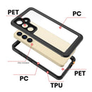 Protege tu Samsung Galaxy S24 Plus con una funda transparente REDPEPPER Dot Series impermeable en Guatemala.