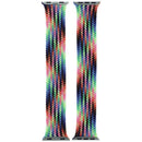 Correa Braided Solo Loop Pride Edition para Apple Watch, talla 8 mediana, con trenzado multicolor vibrante de 38mm a 42mm.