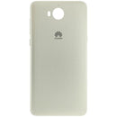 Tapa trasera original dorada para Huawei Y6 (2017) MYA-L41, repuesto brillante y resistente.