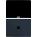 Pantalla LCD completa usada para MacBook Air 13 A3449 en color Midnight, ideal para reparación o repuesto.