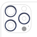 Anillo de bisel de cámara trasera para iPhone 15 Pro Azul Titanium (A2848, A3101, A3102) como repuesto original de Apple.