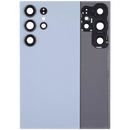Tapa trasera con lente de camara para Samsung Galaxy S24 Ultra 5G azul titanio