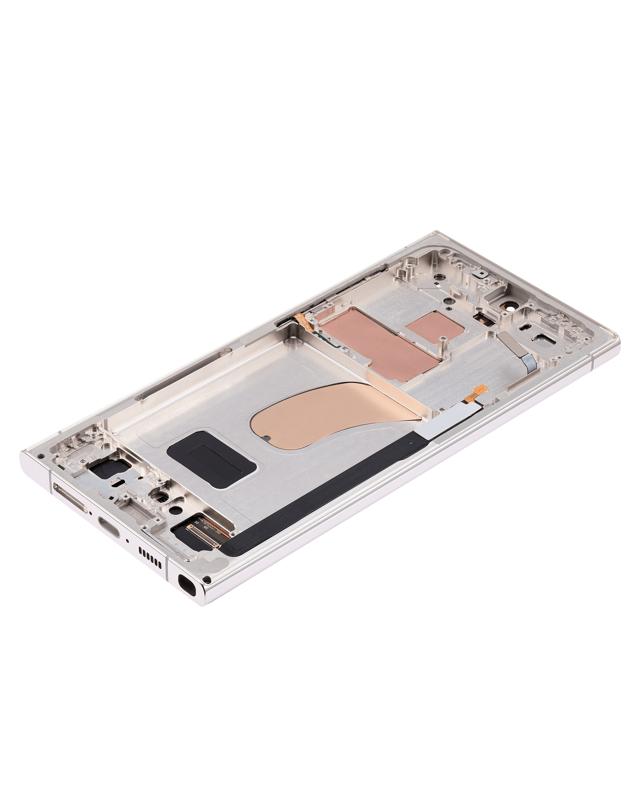 Reparación de pantalla OLED con marco para Samsung Galaxy S23 Ultra 5G en Guatemala.