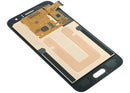 Pantalla LCD dorada original Samsung Galaxy J1 (J120) para reparación de display roto.