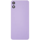 Tapa trasera blanca para Samsung Galaxy A05 4G con lente de cámara, repuesto Aftermarket Plus.
