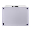 Encuentra la tapa inferior plateada para MacBook Retina 12 (A1534 / Early 2015) en talleres de reparación de Guatemala.