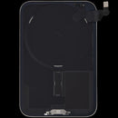 Tapa trasera plateada usada para iPhone 17 Pro con MagSafe y NFC, repuesto A3256.
