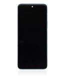Pantalla LCD refurbished verde para Huawei Nova 10z con marco, ideal para reparación de display roto.