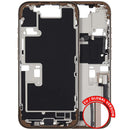 Encuentra la carcasa media con puerto de carga flex y piezas pequeñas para iPhone 16 Pro en Guatemala.