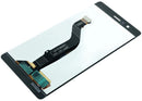 Pantalla LCD original Huawei P9 Lite negra, repuesto para reparación PRA-LX1, PRA-LX2.