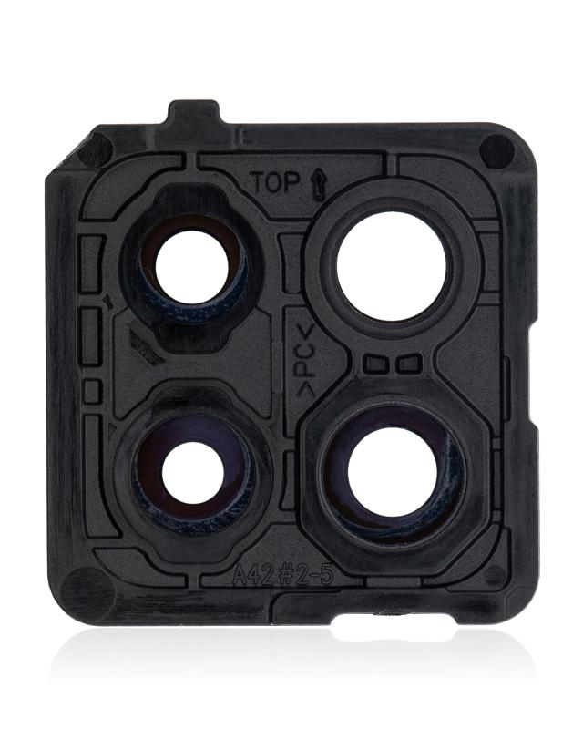 Lente de Camara Trasera con Marco para Samsung Galaxy A42 5G (A426 / 2020) (Blanco Prism Dot)