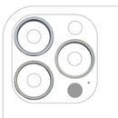 Anillos de bisel de cámara para iPhone 13 Pro/Pro Max en verde alpino, paquete de 10.