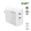 Comprar Puerto de carga dual USB C Esoulk EK2005 de 65W en Guatemala al mejor precio.