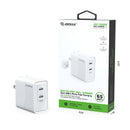 Comprar Puerto de carga dual USB C Esoulk EK2005 de 65W en Guatemala al mejor precio.