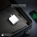 Comprar Puerto de carga dual USB C Esoulk EK2005 de 65W en Guatemala al mejor precio.