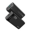 PowerBank Esoulk de 20000mAh con carga rápida de 45W en color negro disponible en Guatemala, ideal para mayoristas y reparaciones de dispositivos electrónicos.