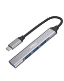 Hub USB-C Premium 4-en-1 (GRAY)