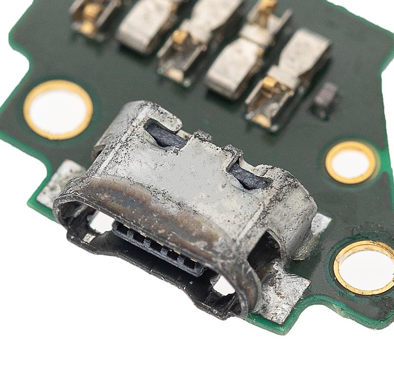 Puerto de carga con placa para Motorola Moto G3