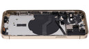 Tapa trasera para iPhone 12 Pro con componentes pequeños pre-instalados (Versión internacional, Dorado, Grado C)