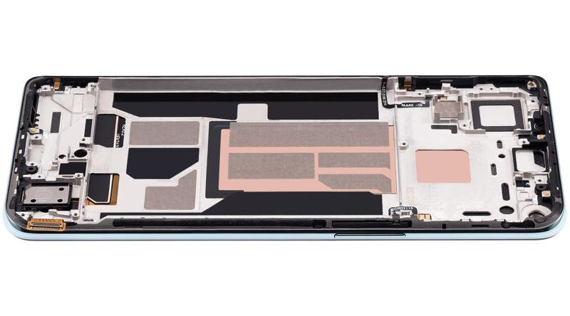Compra la pantalla OLED con marco para OnePlus Nord 2 5G en Guatemala, disponible en color Blue Haze.