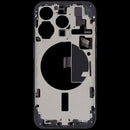 Encuentra la carcasa media con puerto de carga flex y partes pequeñas para iPhone 15 Pro en Guatemala.
