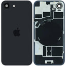 Tapa trasera negra usada para iPhone 17e con MagSafe y NFC. Repuesto original Apple para reparación de pantalla.