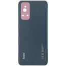 Tapa trasera de vidrio original negra para Xiaomi Redmi Note 11s, sin lente de cámara, repuesto para reparación.