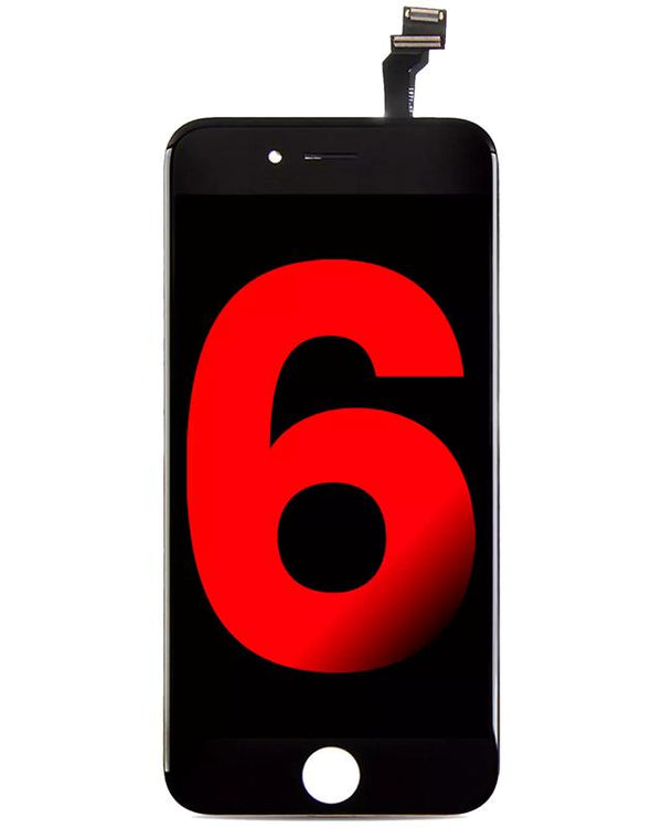 Encuentra la mejor pantalla LCD para iPhone 6 en Guatemala de calidad Aftermarket Plus en color negro en garantía.