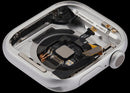 Tapa trasera Apple Watch Series 10 42mm GPS aluminio plateado A3001 usada, repuesto para reparación.