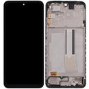 Pantalla LCD y digitalizador negro para Xiaomi Redmi Note 11 (modelos 21091116AG, 21091116AI) para reparación o cambio.