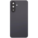 Tapa trasera negra para Samsung Galaxy A36 5G con lente de cámara, repuesto para reparación de celular.